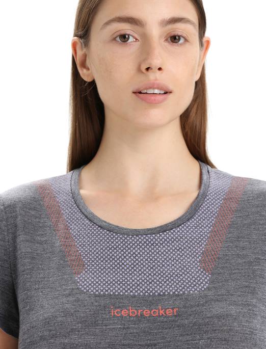 Icebreaker Kvinder merino sphere ii kortærmet t-shirt hit B00X673 tøj midnats flådelyng
