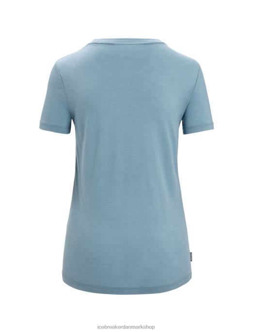 Icebreaker Kvinder merino tech lite ii kortærmede scoop t-shirt reflekslinjer B00X627 tøj astral blå