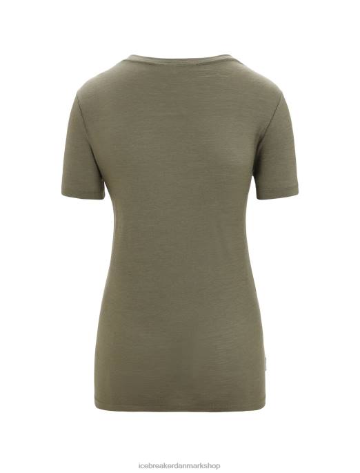 Icebreaker Kvinder merino tech lite ii kortærmede scoop t-shirt reflekslinjer B00X628 tøj loden