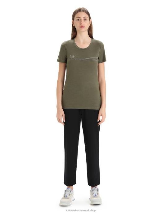 Icebreaker Kvinder merino tech lite ii kortærmede t-shirt kadencebaner B00X633 tøj loden