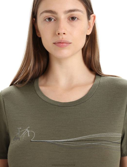 Icebreaker Kvinder merino tech lite ii kortærmede t-shirt kadencebaner B00X633 tøj loden