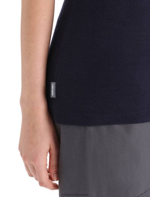 Icebreaker Kvinder merino tech lite ii kortærmede t-shirt kadencebaner B00X634 tøj midnatsflåde