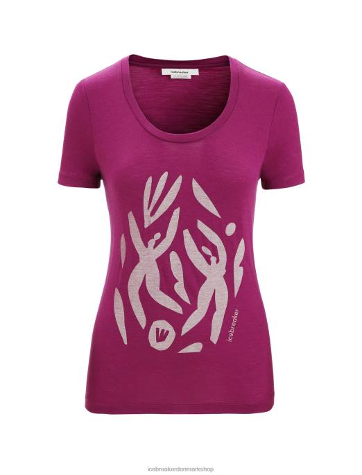 Icebreaker Kvinder merino tech lite ii kortærmet scoop t-shirt naturfest B00X631 tøj gå bær