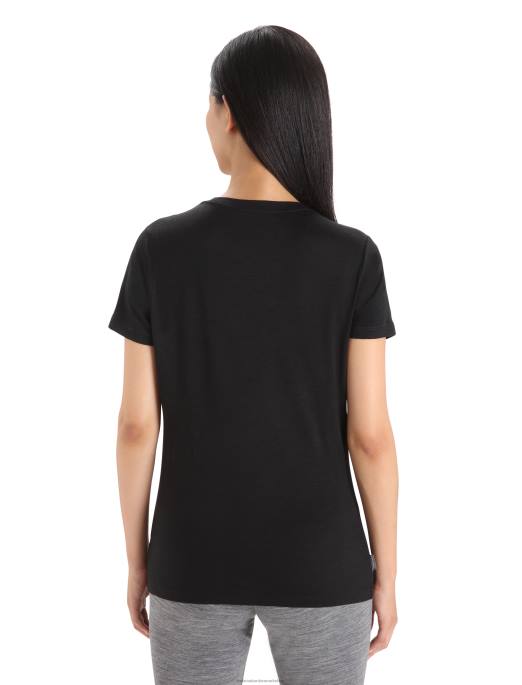 Icebreaker Kvinder merino tech lite ii kortærmet t-shirt B00X599 tøj sort
