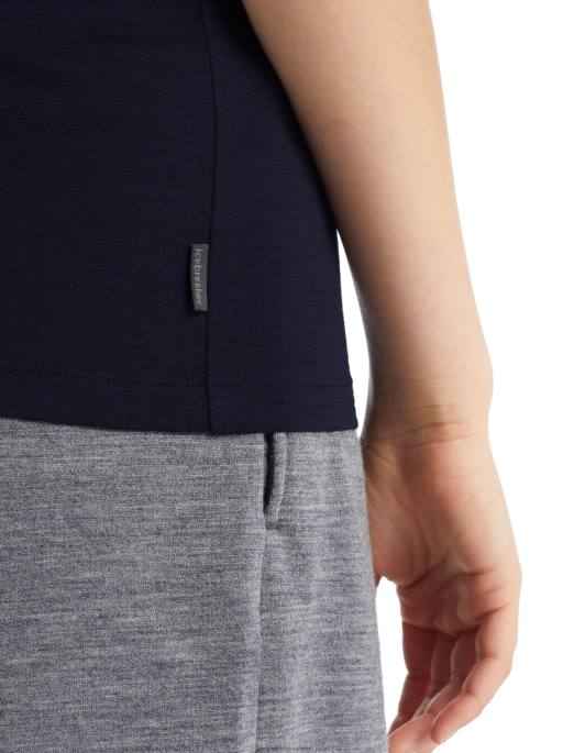 Icebreaker Kvinder merino tech lite ii kortærmet t-shirt B00X602 tøj midnatsflåde