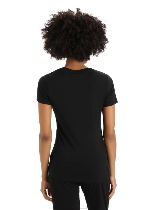 Icebreaker Kvinder merino tech lite ii kortærmet t-shirt bjerggeologi B00X629 tøj sort