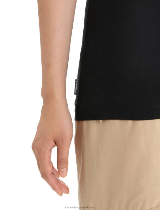 Icebreaker Kvinder merino tech lite ii kortærmet t-shirt foråret B00X620 tøj sort