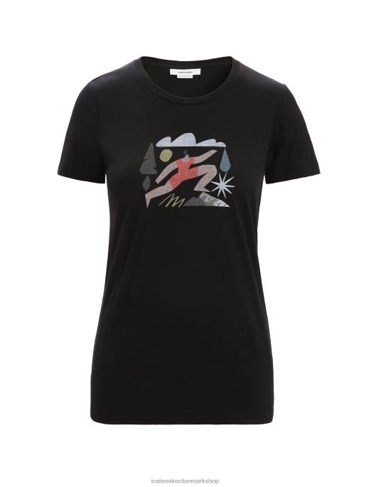 Icebreaker Kvinder merino tech lite ii kortærmet t-shirt foråret B00X620 tøj sort