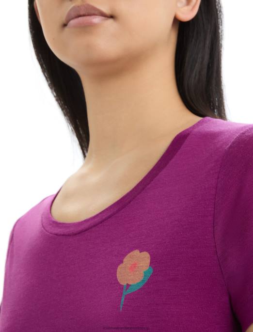 Icebreaker Kvinder merino tech lite ii kortærmet t-shirt forårsblomster B00X622 tøj gå bær
