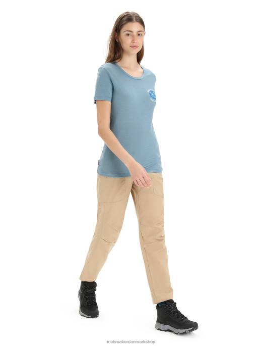 Icebreaker Kvinder merino tech lite ii kortærmet t-shirt jord B00X670 tøj astral blå