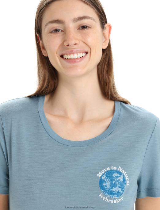 Icebreaker Kvinder merino tech lite ii kortærmet t-shirt jord B00X670 tøj astral blå
