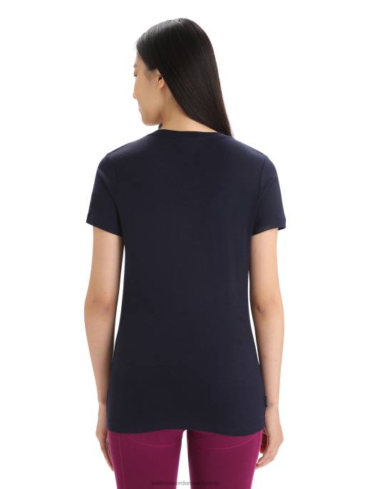 Icebreaker Kvinder merino tech lite ii kortærmet t-shirt månefase B00X615 tøj midnatsflåde