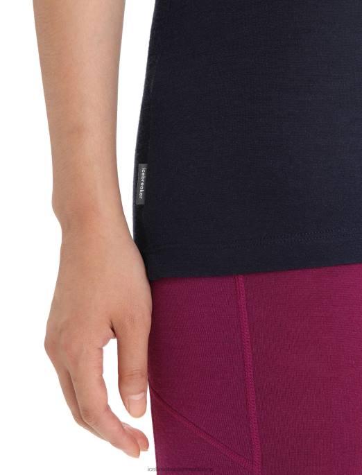 Icebreaker Kvinder merino tech lite ii kortærmet t-shirt månefase B00X615 tøj midnatsflåde