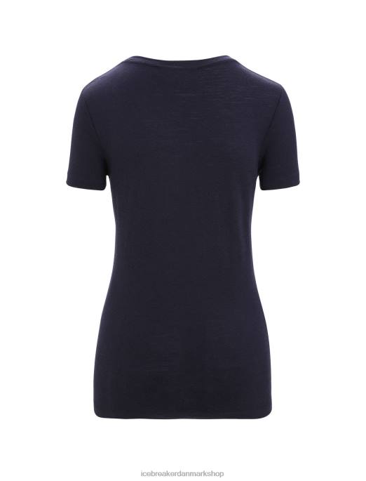 Icebreaker Kvinder merino tech lite ii kortærmet t-shirt månefase B00X615 tøj midnatsflåde