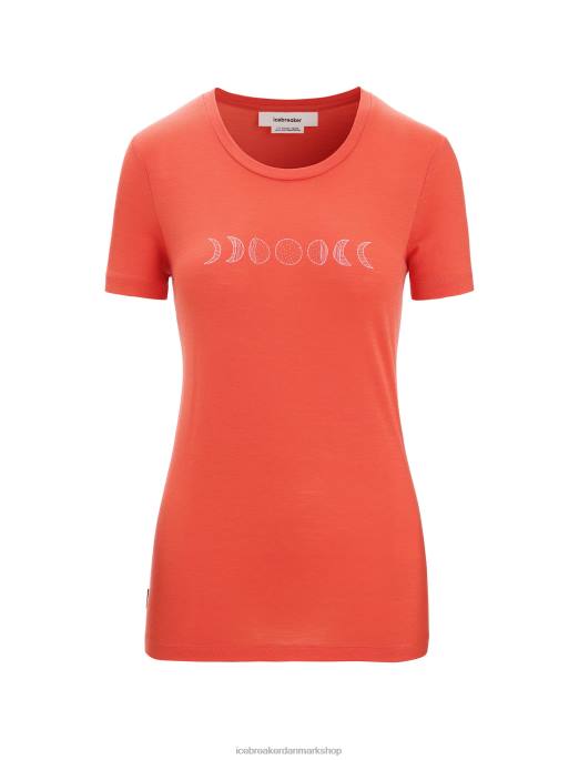 Icebreaker Kvinder merino tech lite ii kortærmet t-shirt månefase B00X616 tøj pulserende jord