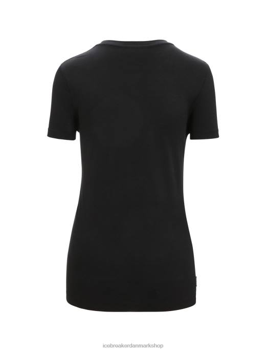 Icebreaker Kvinder merino tech lite ii kortærmet t-shirt naturel B00X664 tøj sort