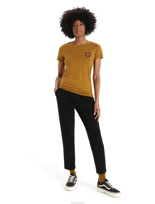 Icebreaker Kvinder merino tech lite ii kortærmet t-shirt naturlige alper B00X812 tøj kryddernellike