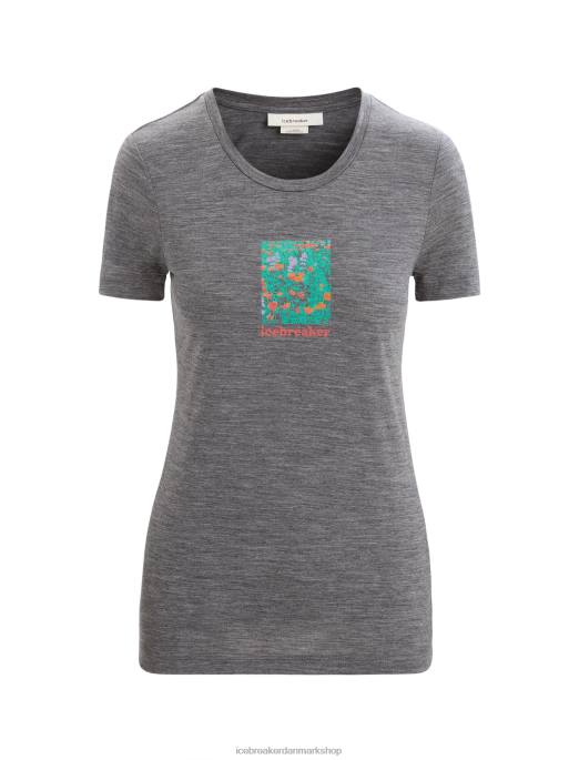 Icebreaker Kvinder merino tech lite ii kortærmet t-shirt wildflower bloom B00X646 tøj grusstenslyng