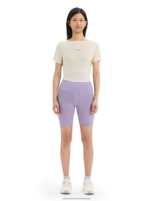 Icebreaker Kvinder zoneknit merino kortærmet t-shirt med scoop back B00X667 tøj kridt