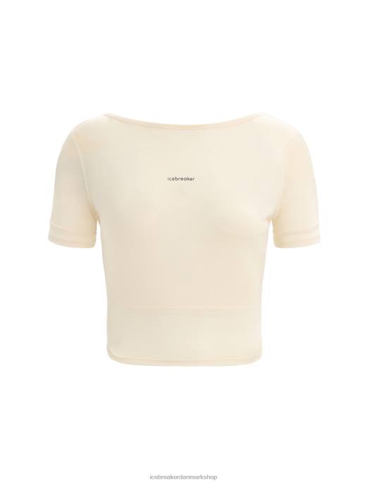 Icebreaker Kvinder zoneknit merino kortærmet t-shirt med scoop back B00X667 tøj kridt
