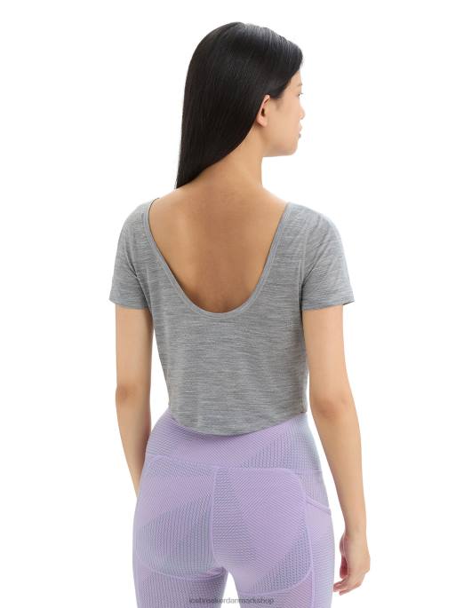 Icebreaker Kvinder zoneknit merino kortærmet t-shirt med scoop back B00X669 tøj metrolyng