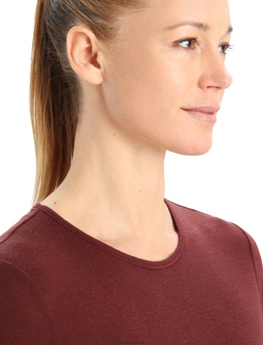 Icebreaker Kvinder merino 175 hverdags langærmet crewe termo top B00X816 tøj espresso