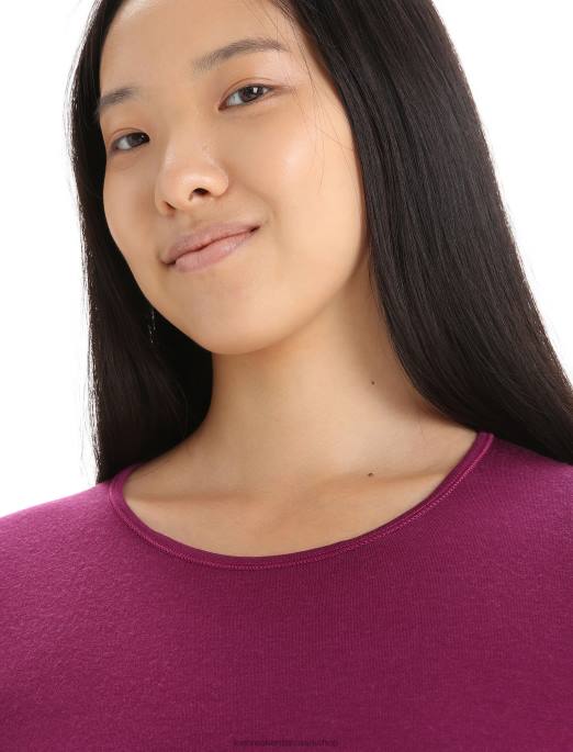 Icebreaker Kvinder merino 200 oasis langærmet crewe termo top B00X560 tøj gå bær