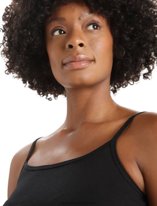 Icebreaker Kvinder merino sirene cami singlet B00X536 tøj sort