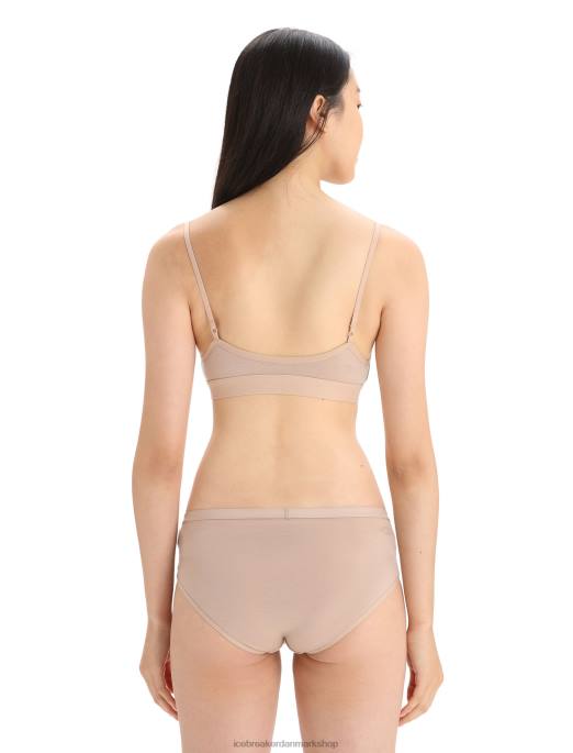 Icebreaker Kvinder merino sirene polstret bh B00X510 tøj praline