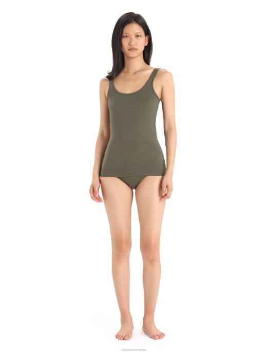 Icebreaker Kvinder merino sirene tank top B00X531 tøj loden