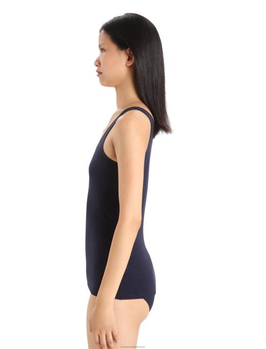 Icebreaker Kvinder merino sirene tank top B00X532 tøj midnatsflåde