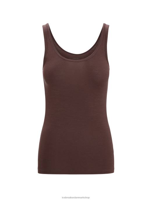 Icebreaker Kvinder merino sirene tank top B00X535 tøj umber