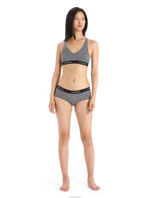 Icebreaker Kvinder merino sprite hot pants B00X547 tøj gruslyng/sort