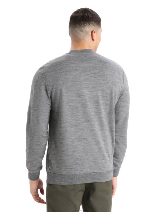 Icebreaker Mænd merino shifter langærmet sweatshirt B00X217 tøj grusstenslyng