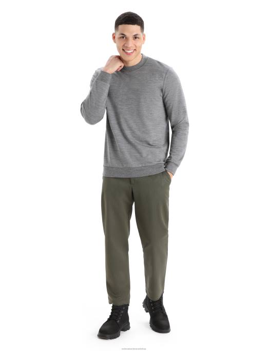 Icebreaker Mænd merino shifter langærmet sweatshirt B00X217 tøj grusstenslyng