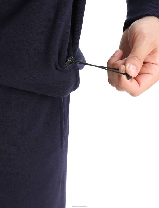 Icebreaker Mænd realfleece merino dalston langærmet sweatshirt B00X398 tøj midnatsflåde