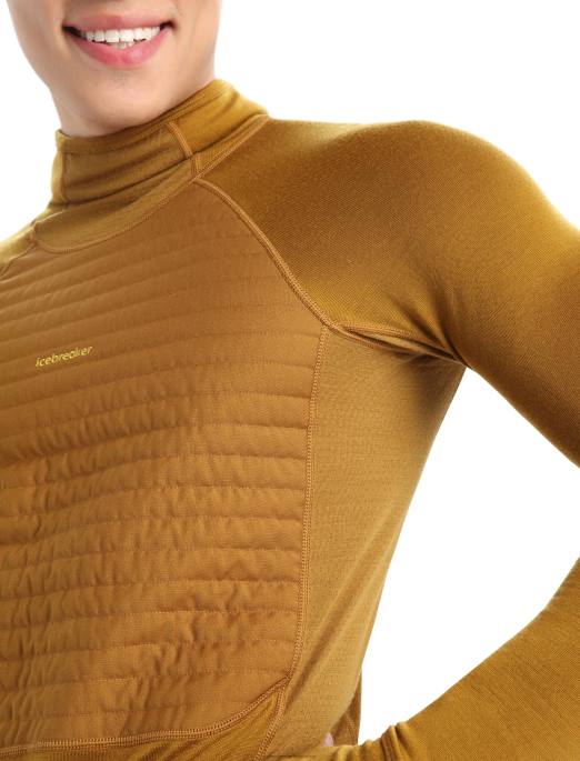 Icebreaker Mænd zoneknit merino-isoleret langærmet termisk hættetrøje B00X430 tøj kryddernellike