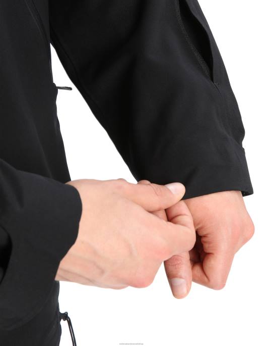 Icebreaker Mænd shell+ merino jakke med hætte B00X393 tøj sort