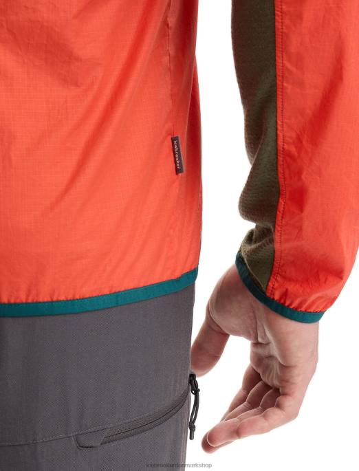 Icebreaker Mænd shell+ vindjakke i merino bomuld B00X238 tøj pulserende jord/loden