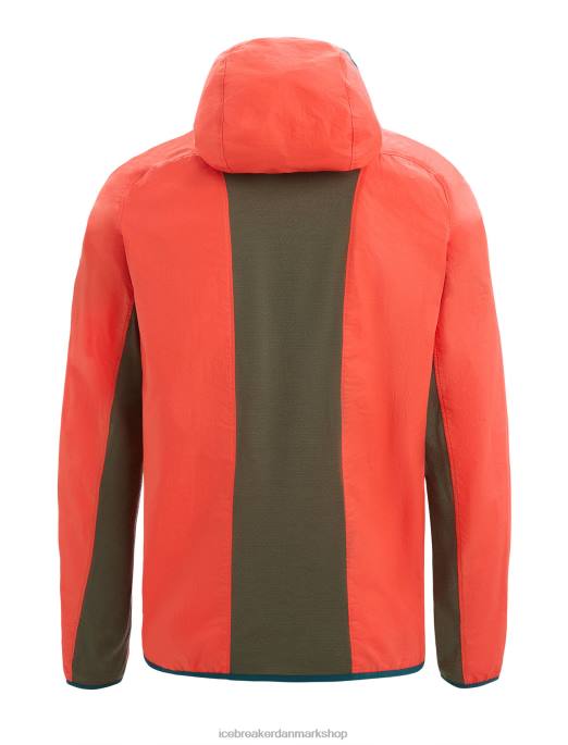 Icebreaker Mænd shell+ vindjakke i merino bomuld B00X238 tøj pulserende jord/loden