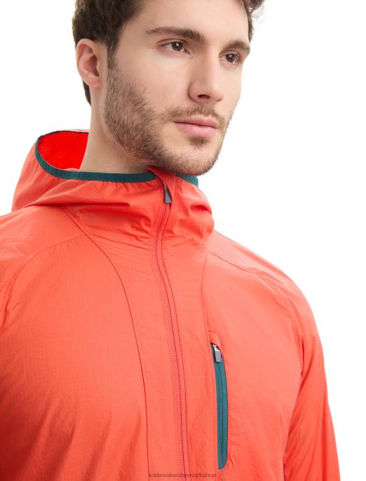 Icebreaker Mænd shell+ vindjakke i merino bomuld B00X238 tøj pulserende jord/loden