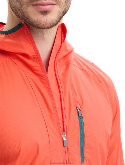 Icebreaker Mænd shell+ vindjakke i merino bomuld B00X238 tøj pulserende jord/loden