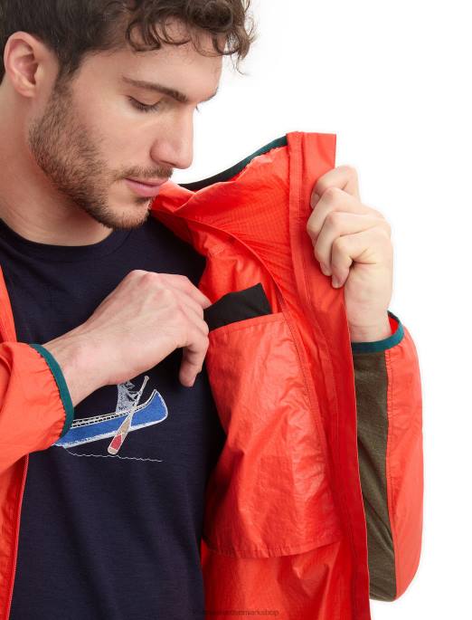 Icebreaker Mænd shell+ vindjakke i merino bomuld B00X238 tøj pulserende jord/loden