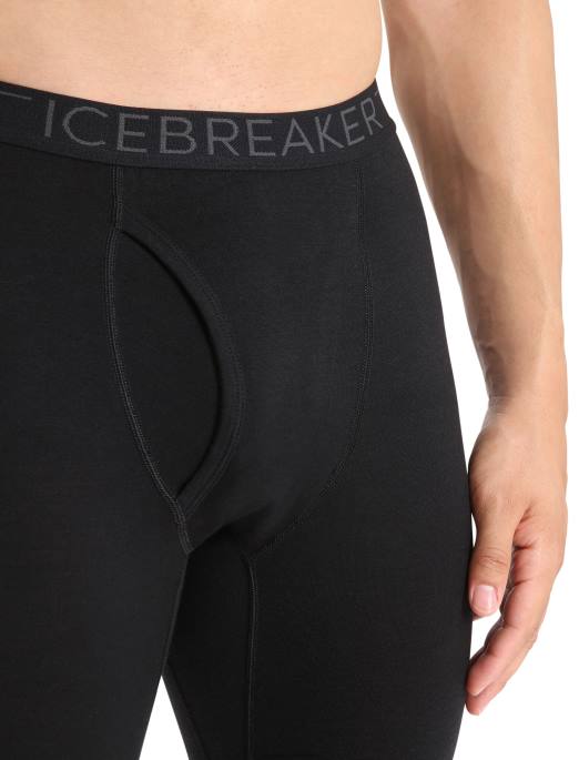 Icebreaker Mænd merino 200 oasis leggings med gylp B00X145 tøj sort