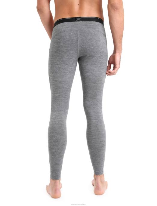 Icebreaker Mænd merino 200 oasis leggings med gylp B00X146 tøj grusstenslyng