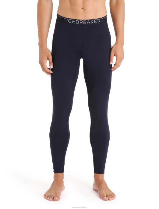 Icebreaker Mænd merino 200 sonebula termiske leggings B00X176 tøj midnat flåde/sne