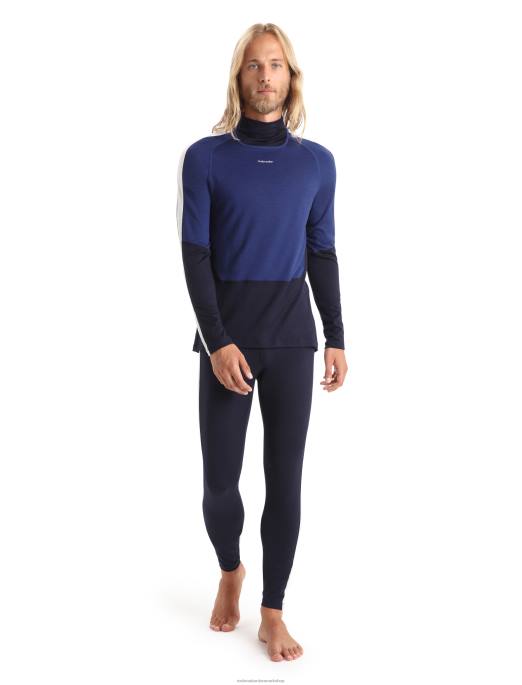 Icebreaker Mænd merino 200 sonebula termiske leggings B00X176 tøj midnat flåde/sne