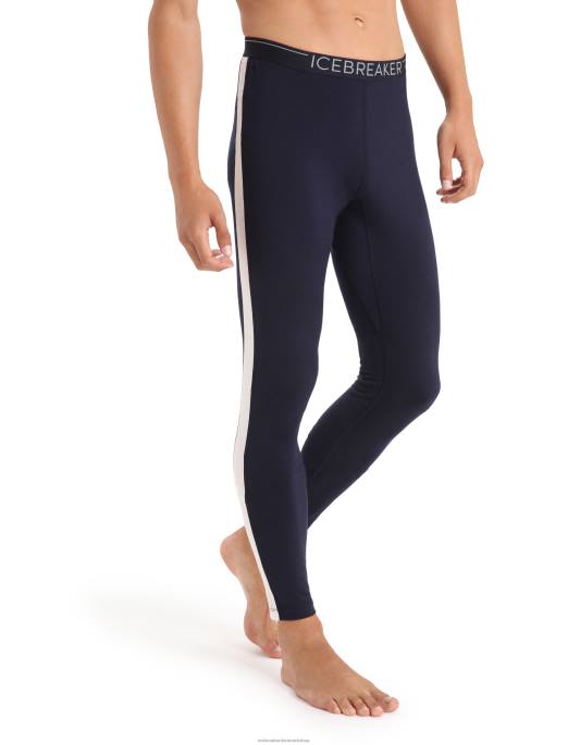 Icebreaker Mænd merino 200 sonebula termiske leggings B00X176 tøj midnat flåde/sne