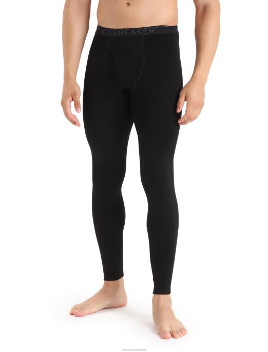 Icebreaker Mænd merino 260 tech termiske leggings med gylp B00X158 tøj sort