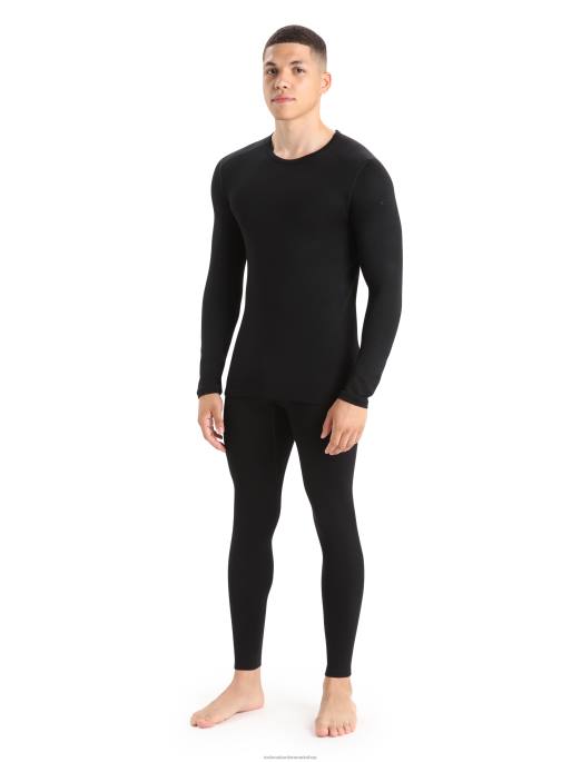 Icebreaker Mænd merino 260 tech termiske leggings med gylp B00X158 tøj sort